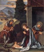 Lodovico Mazzolino The Nativity oil painting picture wholesale